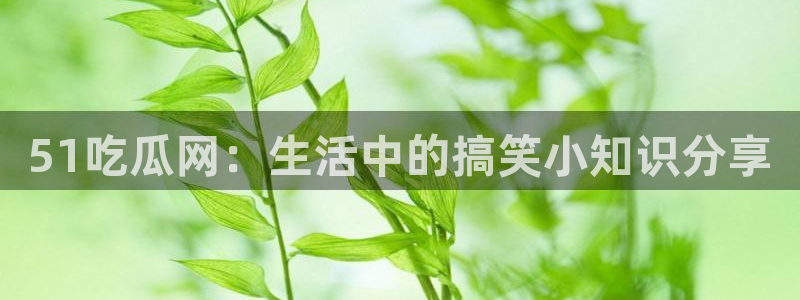 51吃瓜网：生活中的搞笑小知识分享